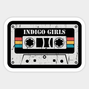 Cassette Vintage - Indigo Girls Sticker